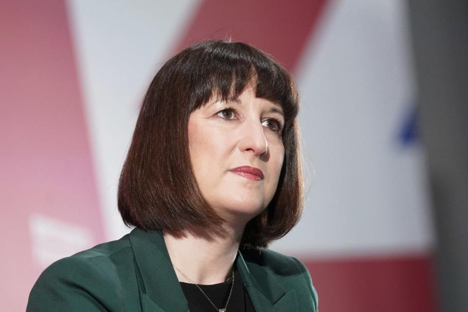 Shadow chancellor Rachel Reeves had refused to say whether the £28bn commitment had been dropped (PA Wire)