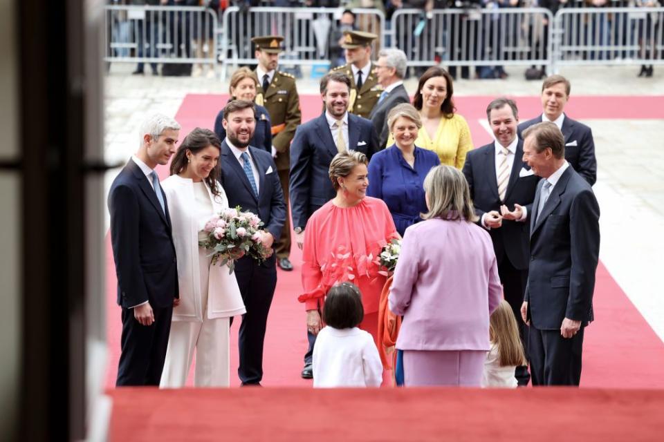 civil wedding of her royal highness alexandra of luxembourg nicolas bagory at luxembourg city hall