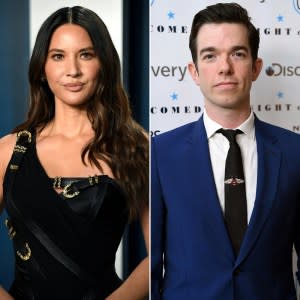 <span class="caption">Olivia Munn and John Mulaney.</span> <span class="credit">Evan Agostini/Invision/AP/Shutterstock; Stephen Lovekin/Shutterstock</span>