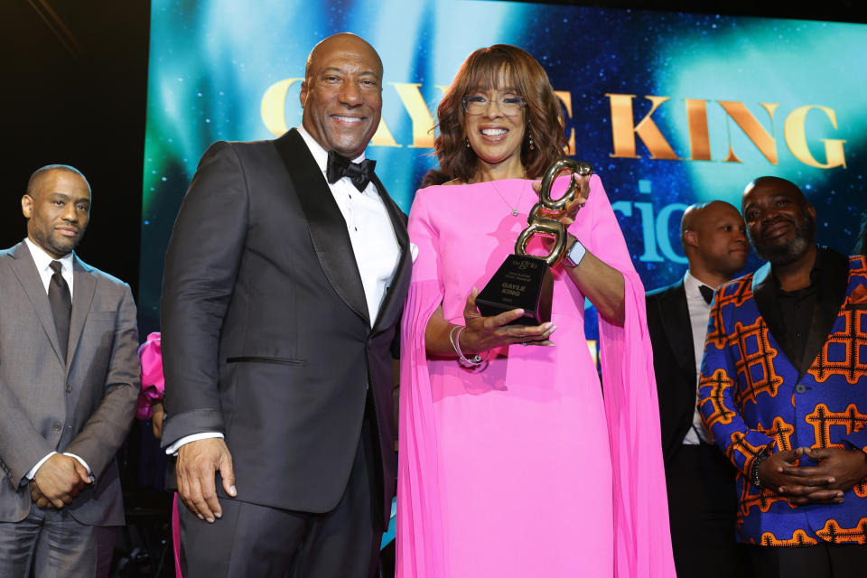 Byron Allen and Gayle King