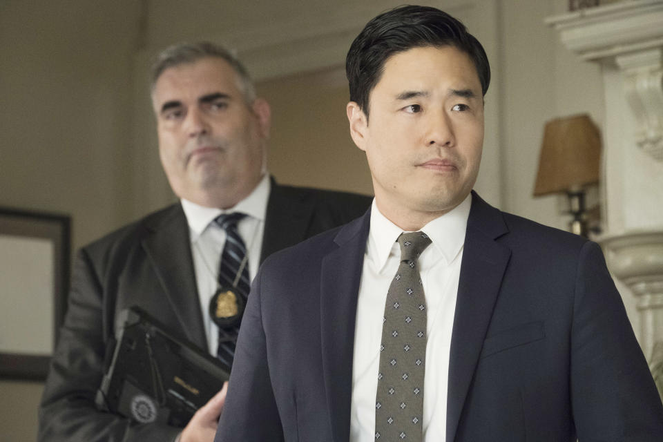 USA. Randall Park in the ©Walt Disney Studios new film: Ant-Man and the Wasp (2018).  Plot: As Scott Lang balances being both a Super Hero and a father, Hope van Dyne and Dr. Hank Pym present an urgent new mission that finds the Ant-Man fighting alongside The Wasp to uncover secrets from their past.  Ref: LMK106-J2346-200718 Supplied by LMKMEDIA. Editorial Only. Landmark Media is not the copyright owner of these Film or TV stills but provides a service only for recognised Media outlets. pictures@lmkmedia.com