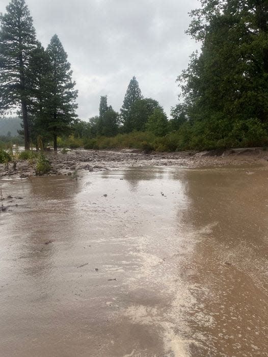 August rainstorms caused mud and rock slides on burn scars and mountainous areas in Siskiyou County on Tuesday, Aug. 22.