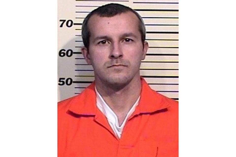 Chris Watts in prison.