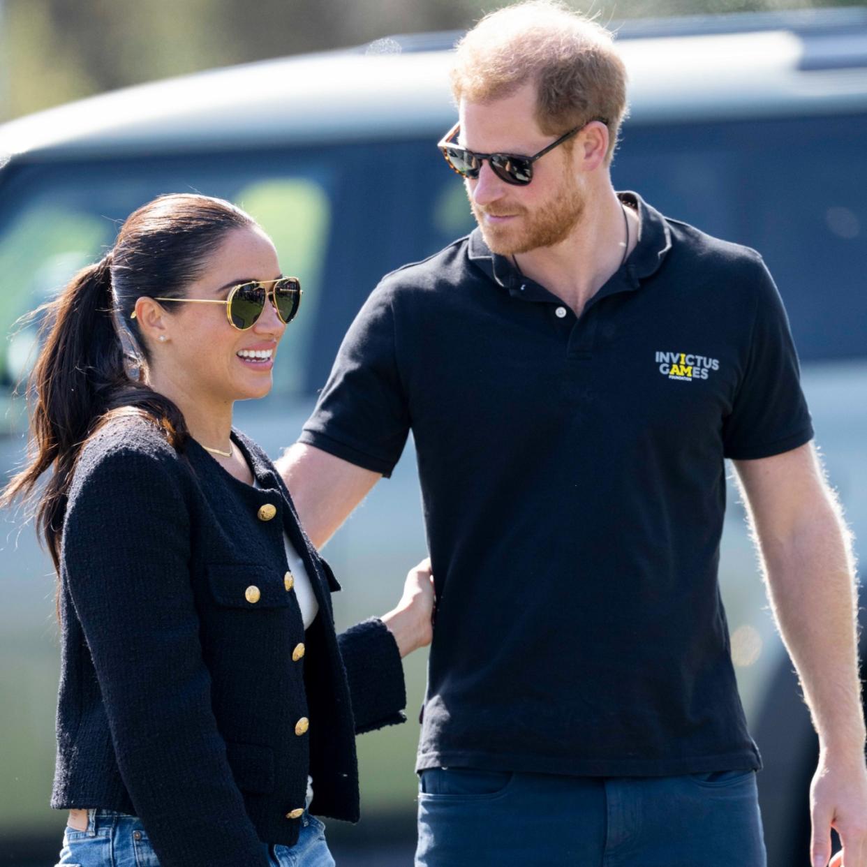  Prince Harry and Meghan Markle. 