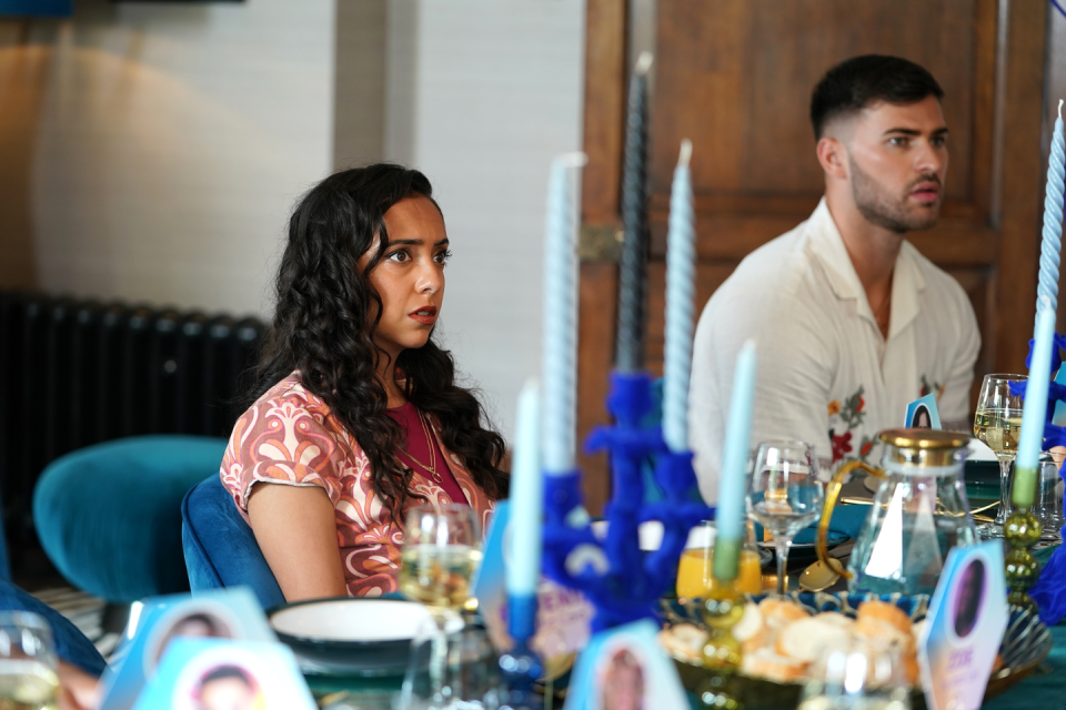 nadira valli and romeo nightingale in hollyoaks