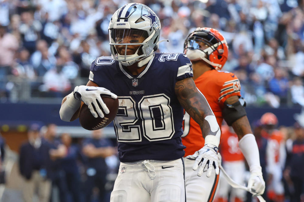 Former Tiger Tony Pollard scores 1st NFL TD in Cowboys win over Miami