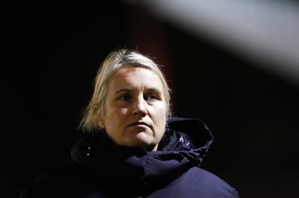 Chelsea boss Emma Hayes is not one to dwell on defeat (Zac Goodwin/PA) (PA Wire)