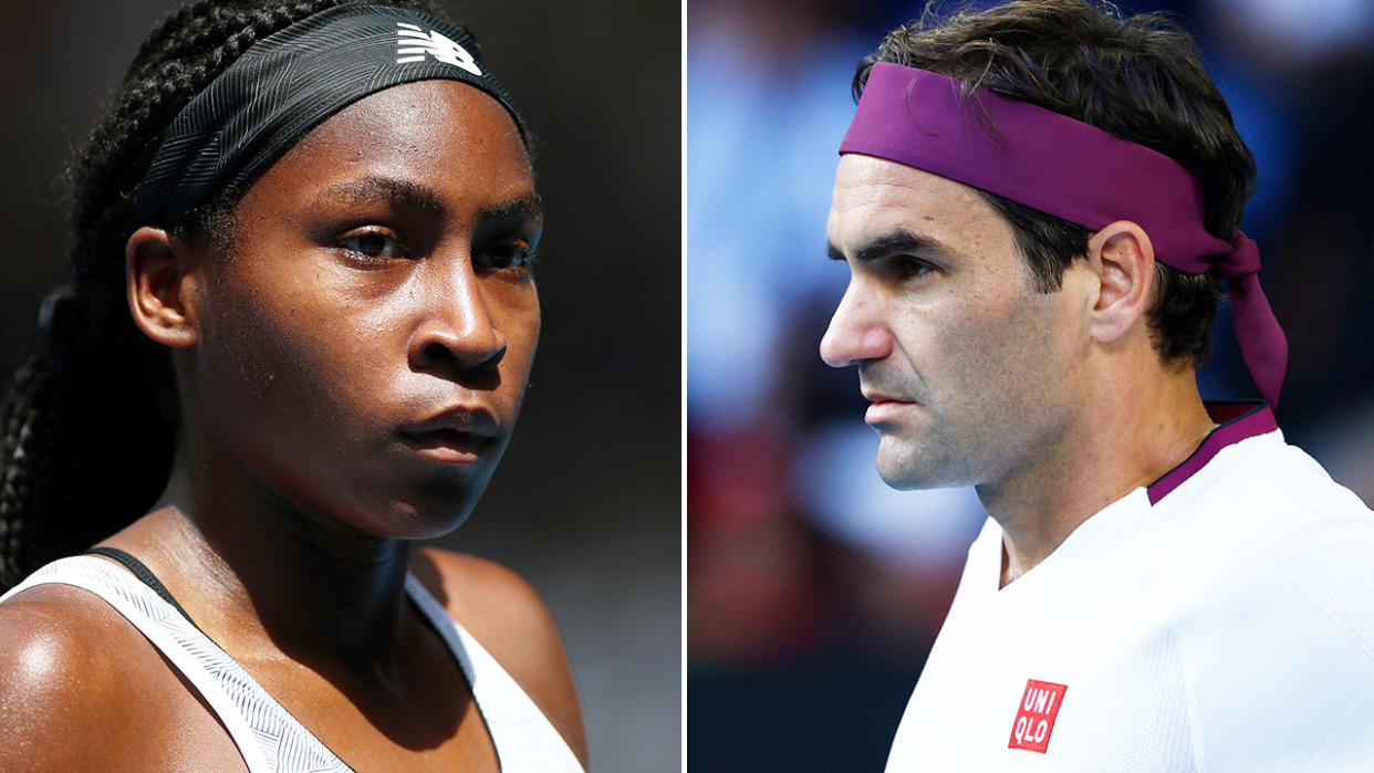 Coco Gauff respondió al apoyo de Roger Federer a la iniciativa del “Blackout Tuesday”. Foto: Getty