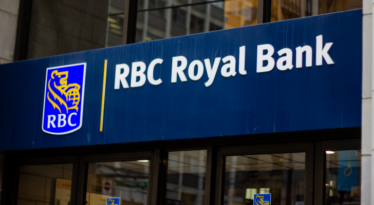 Royal Bank of Canada storefront. RY stock.