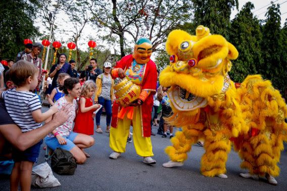 El Gallo de fuego: así celebró el mundo el Año Nuevo Chino