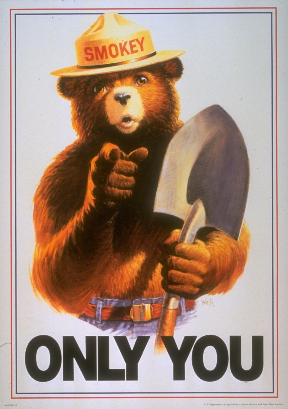 31) Smokey Bear