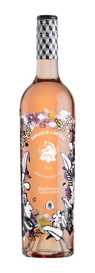 The special Zimmerman 'Summer in a Bottle' rosé