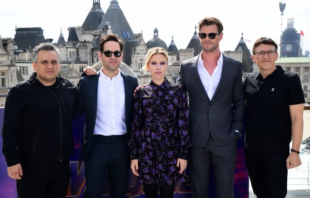 Avengers: Endgame Photocall – London