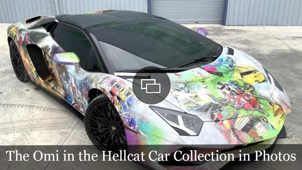 The Omi in a Hellcat Car Collection in Photos