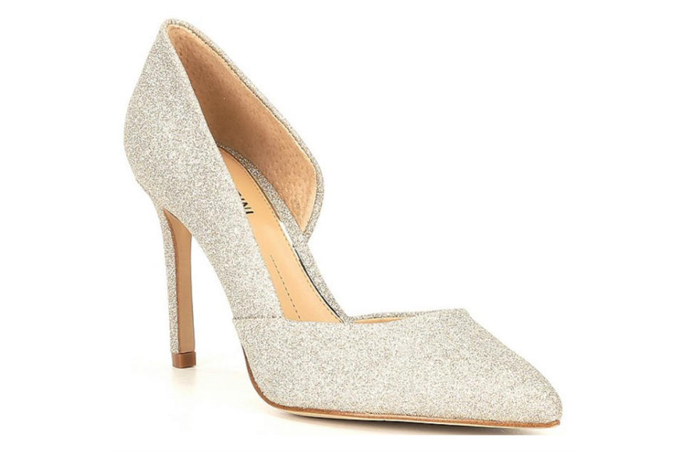 glittering heels, pumps, gianni bini