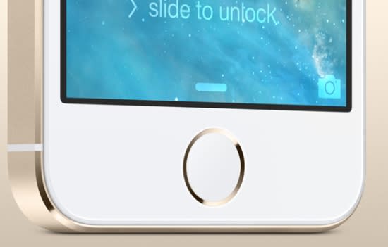 iPhone 5S 具備 Touch ID 指紋感應功能