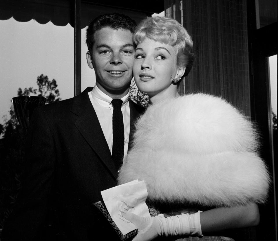 Venetia Stevenson and Russ Tamblyn, her first husband - Earl Leaf/Michael Ochs Archives/Getty Images