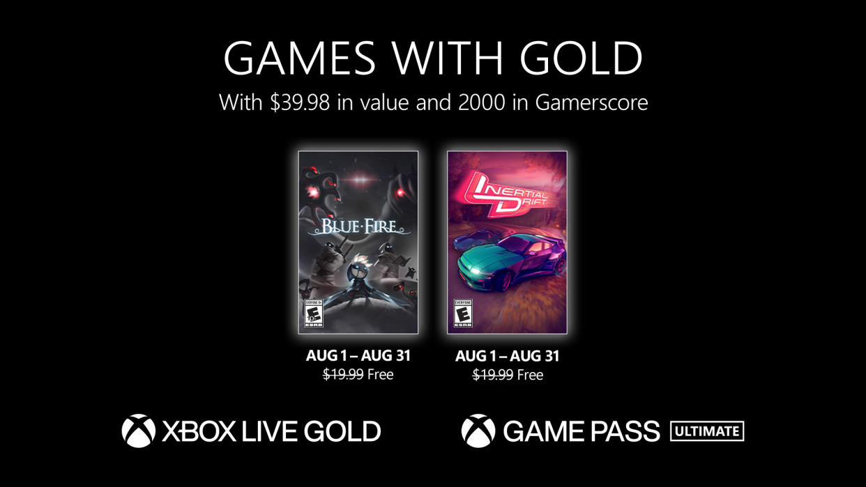  Image of the final two Xbox Games with Gold. 