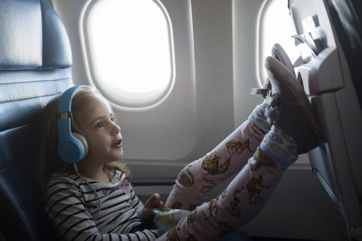 Should planes introduce child-free sections? (Getty Images)