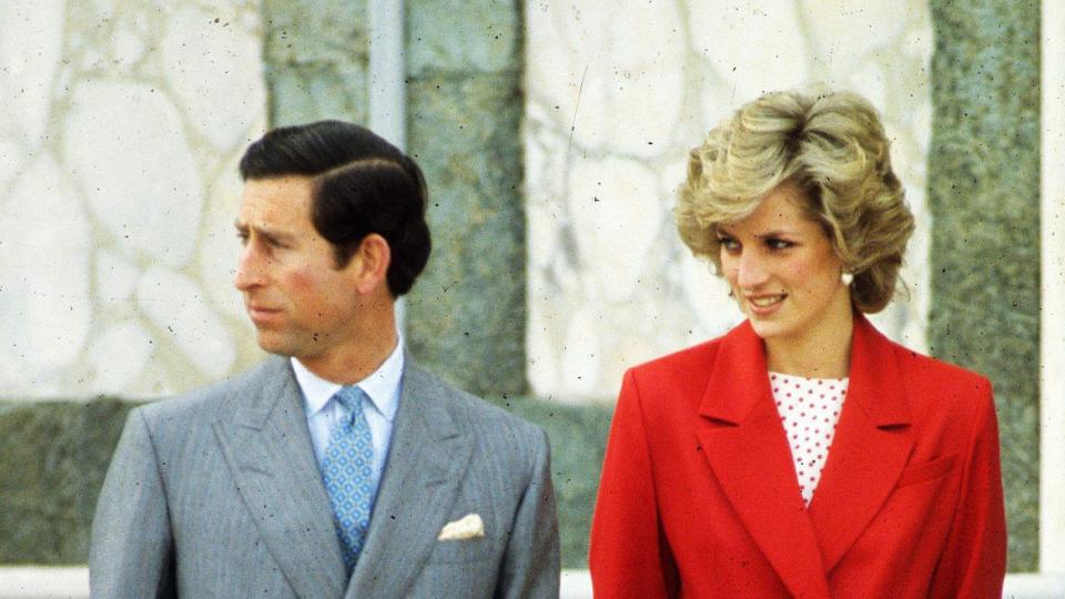 Princess Diana Red Outfits