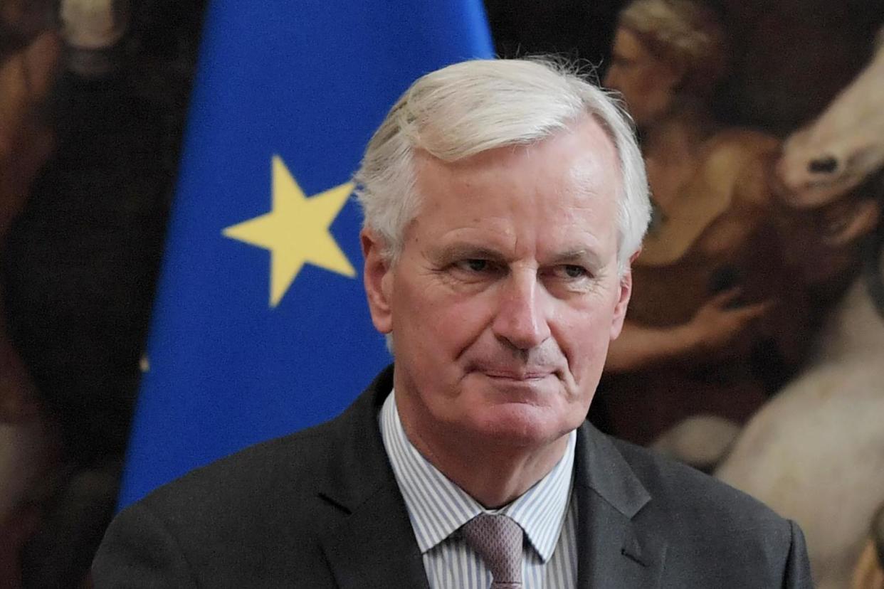 Criticism: EU chief negotiator Michel Barnier: AFP/Getty Images