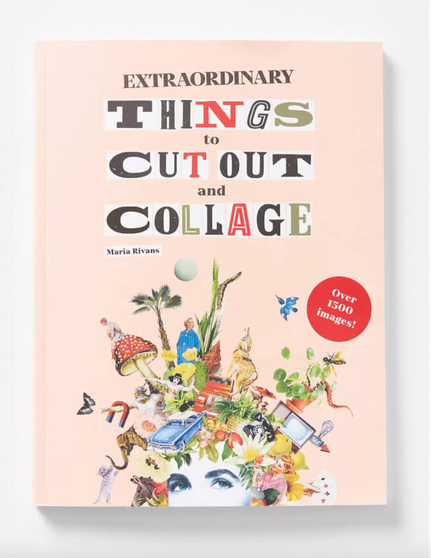 <p>This colorful book is full of all kinds of unique images to cut out and create collages. Your teen will love being creative!</p><p><em><a href="https://go.skimresources.com?id=113896X1572730&xs=1&url=https%3A%2F%2Fwww.anthropologie.com%2Fshop%2Fextraordinary-things-to-cut-out-and-collage%3Fcategory%3Dgifts-hostess%26color%3D000%26type%3DSTANDARD%26size%3DOne%2520Size%26quantity%3D1&sref=parade.com%2Fshopping%2Feaster-gifts-for-teens" rel="noopener" target="_blank" data-ylk="slk:Extraordinary Things to Cut Out and Collage, $19.99 at Anthropologie;elm:context_link;itc:0;sec:content-canvas" class="link ">Extraordinary Things to Cut Out and Collage, $19.99 at Anthropologie</a></em></p><p>Anthropologie</p>