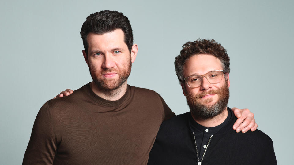 THE LION KING - (L-R) Billy Eichner and Seth Rogen. Photo by Kwaku Alston. ý Kwaku Alston/Disney