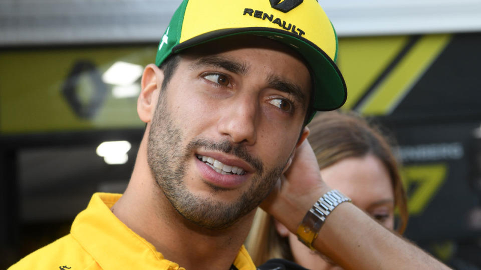 Daniel Ricciardo is not on a salary close to AU$49m, according to his Renault boss. Pic: Getty