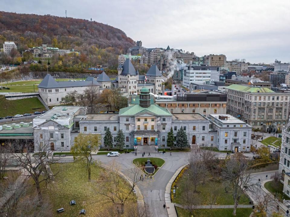  The McGill University campus in Montreal.