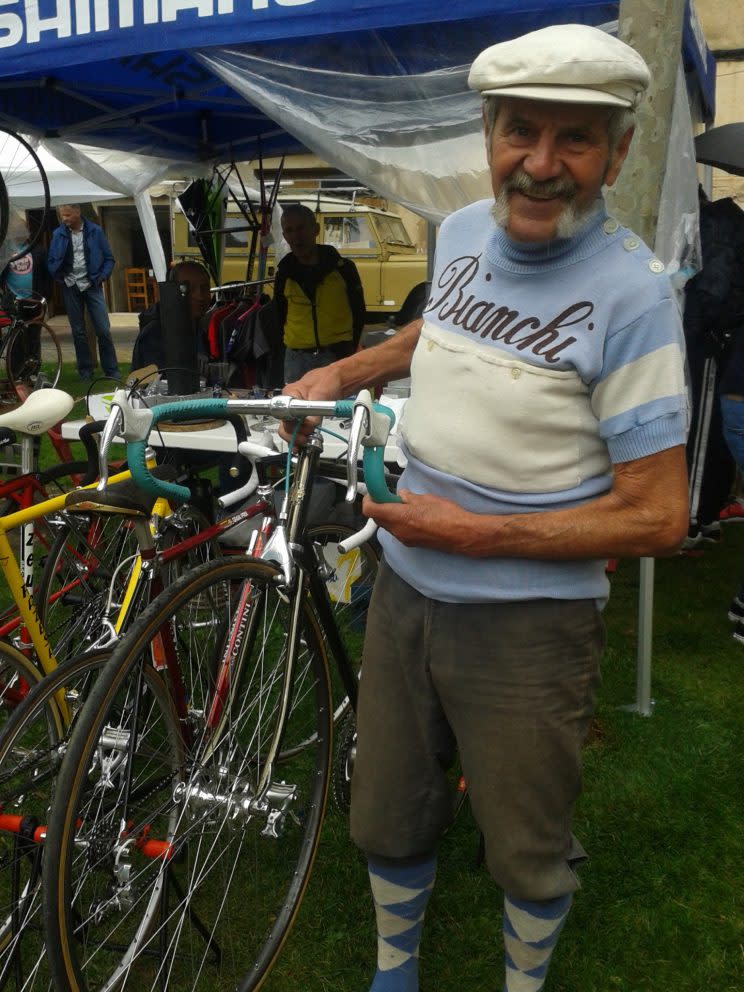 Luciano Berruti es la imagen de L’Eroica para el mundo. / Foto: Wilmar Cabrera