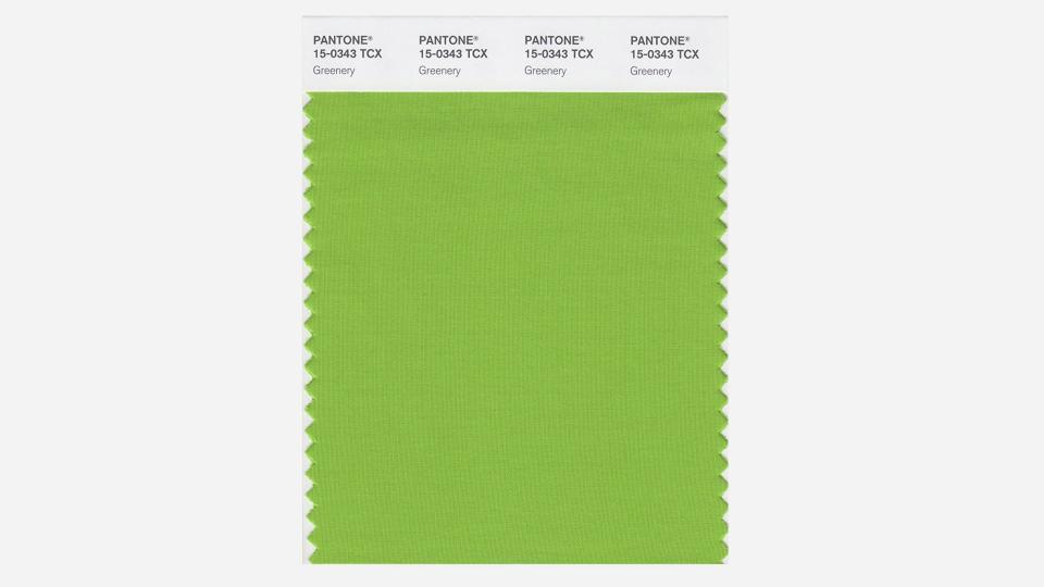 greenery pantone