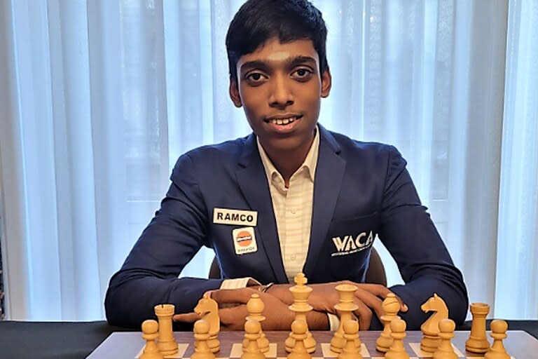 El indio Rameshbabu Praggnanandha tiene 18 años y ya se encuentra en las alturas de la competencia internacional.