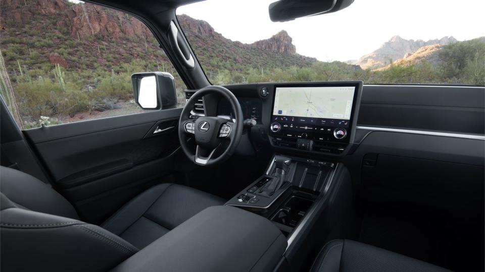 2024 lexus gx550 interior