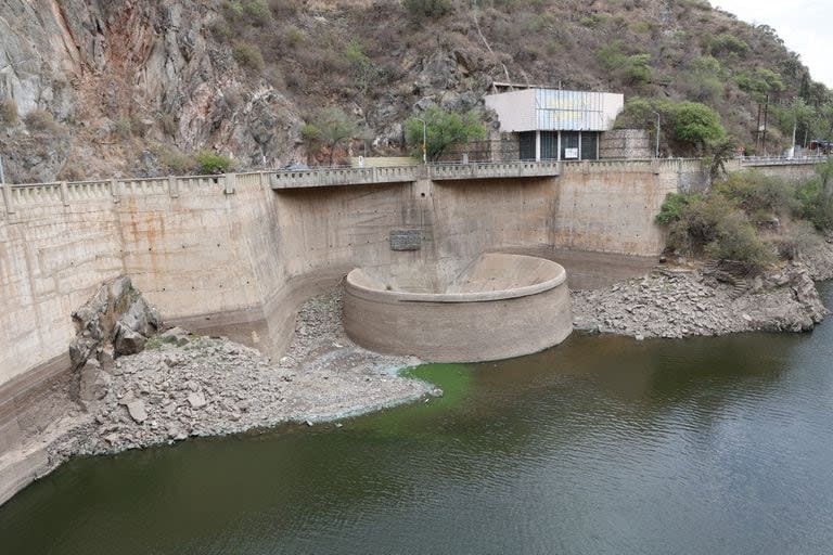 El dique San Roque todavía no se vio afectado