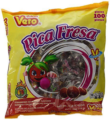 5) Dulces Vero Pica Fresa Chili Strawberry Flavor