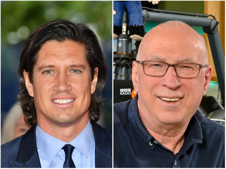 Vernon Kay and Ken Bruce (Getty Images)