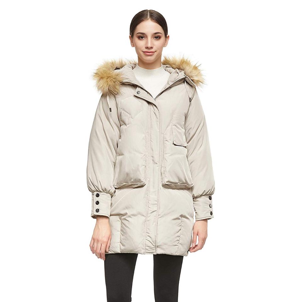 Orolay Women’s Cuff Sleeve Down Jacket