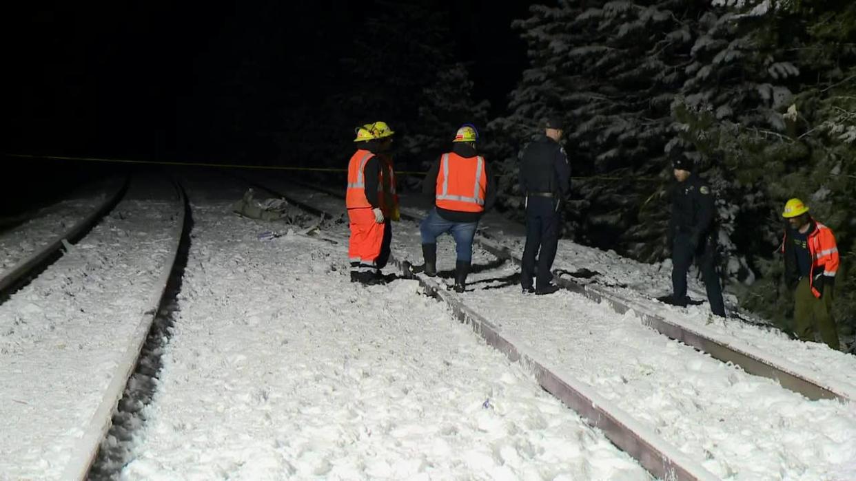 <div>Two people died when a single-engine airplane crashed amid moderate snow conditions in a California mountain town just north of Lake Tahoe on March 31, 2024. Photo: KCRA</div>