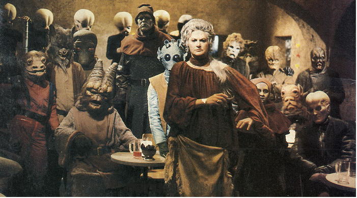 Bea Arthur in the Cantina for the ‘Star Wars Holiday Special’