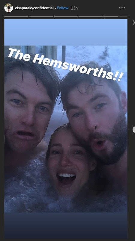 Close pals Chris Hemsworth and Matt Damon are living their best lives with their wives and kids at their side.