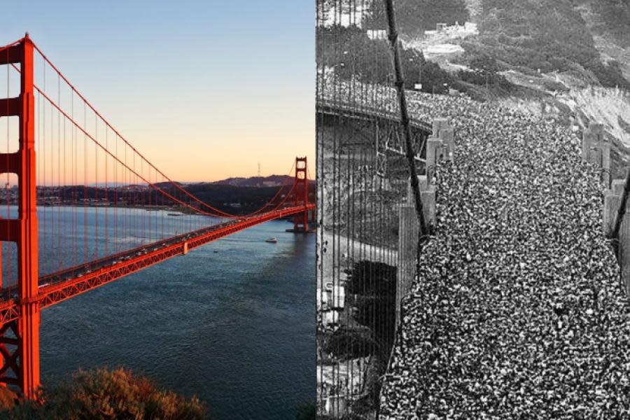 El icónico Golden Gate de San Francisco cumple 86 años uniendo ciudades