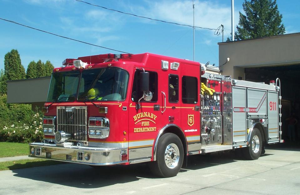 Burnaby fire truck.