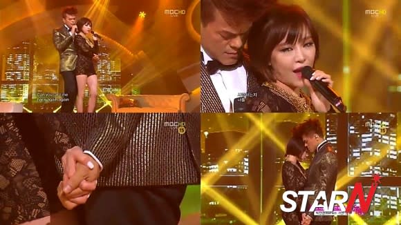 Park Jinyoung and Gain's sexy performance draws people's attention