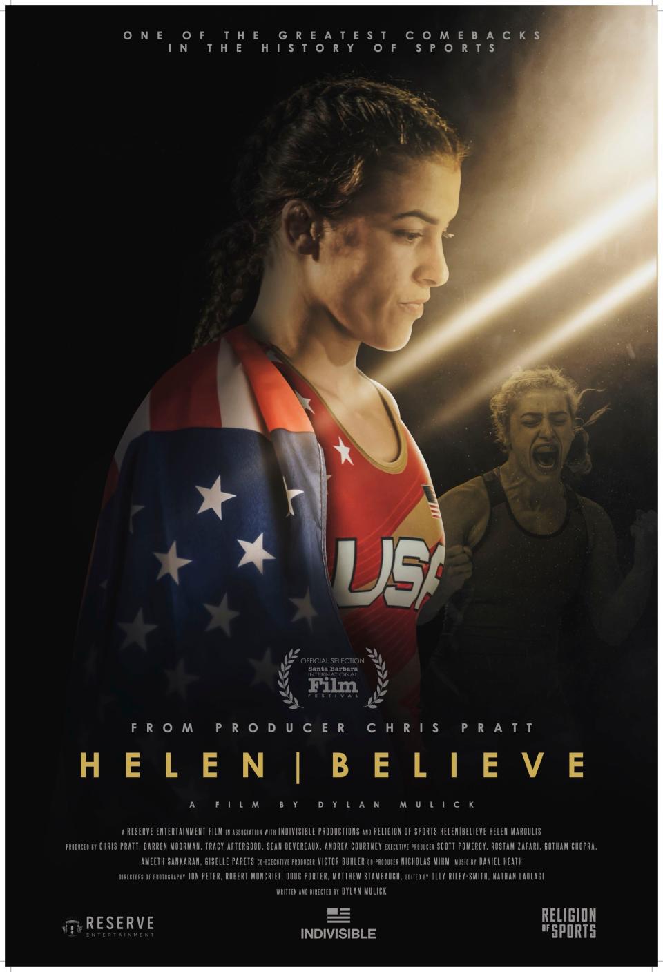 "Helen | Believe" movie poster.