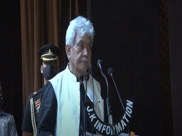 Jammu and Kashmir Lieutenant Governor, Manoj Sinha (Photo/ANI)