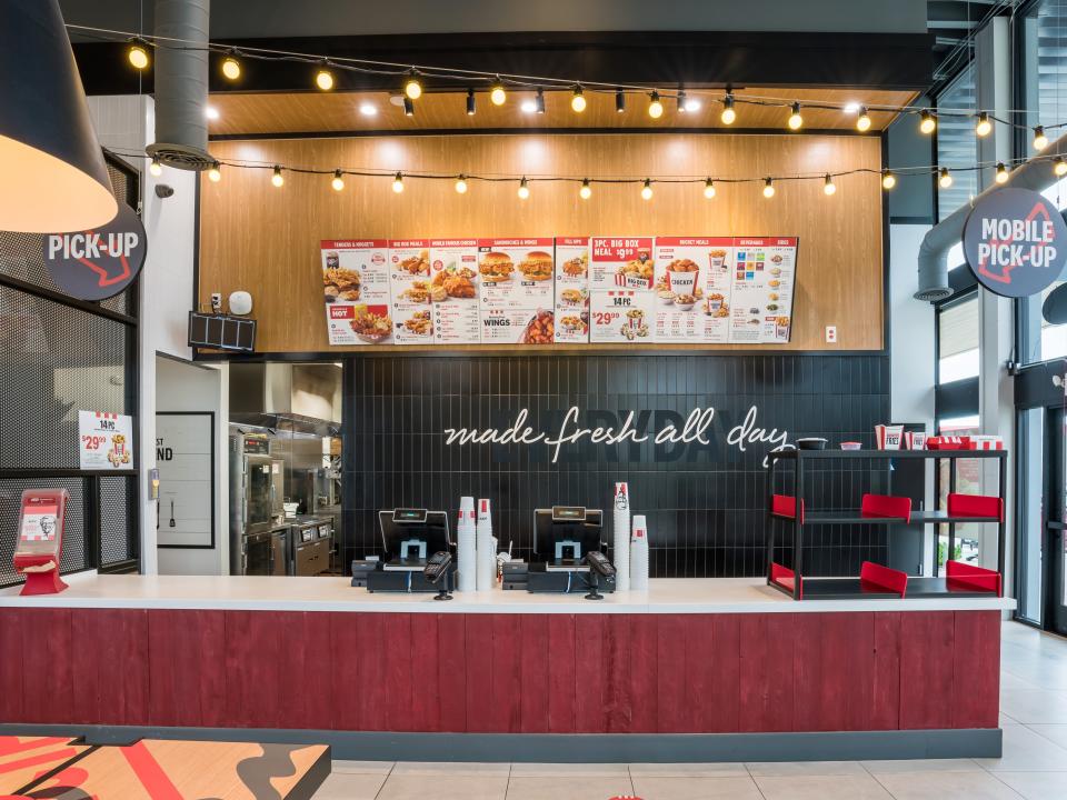 KFC Next Gen restaurant