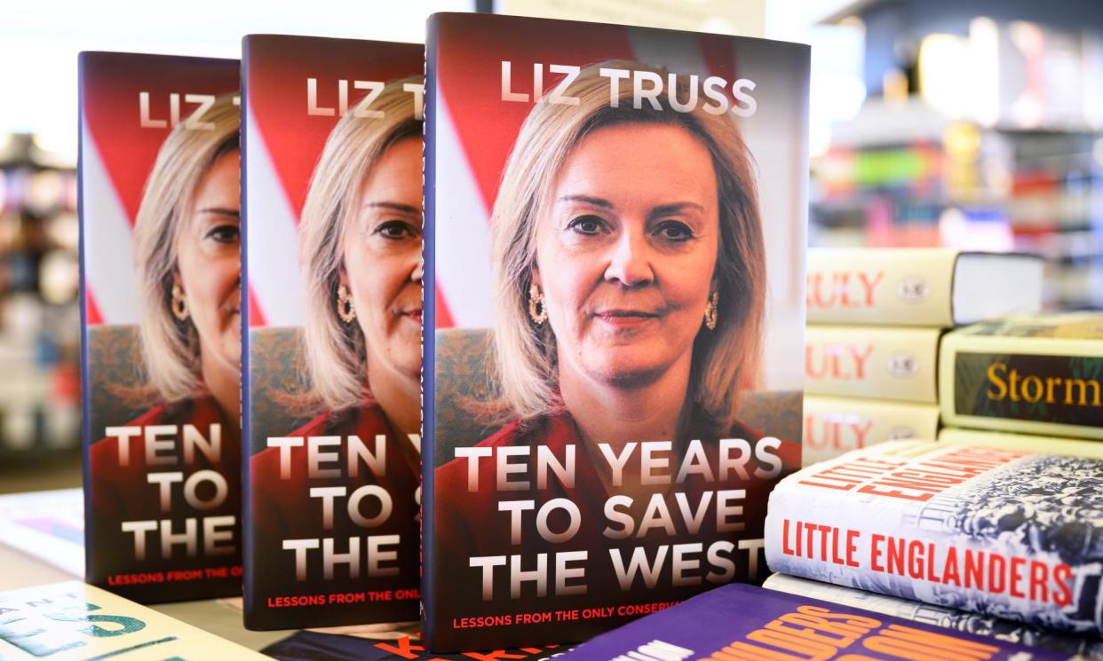 <span>Liz Truss has said her book is ‘not a traditional political memoir’.</span><span>Photograph: Leon Neal/Getty Images</span>