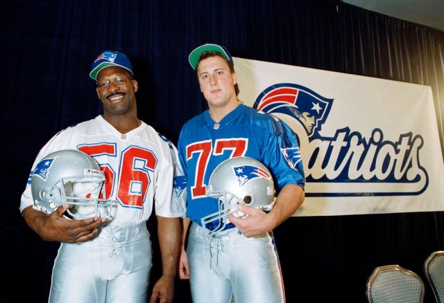 New England Patriots announce the return of their throwback jerseys, Pat  Patriot helmets