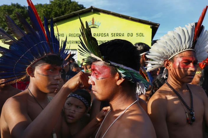 Lula meets with Indigenous in Brazil's Amazon, pledges lands