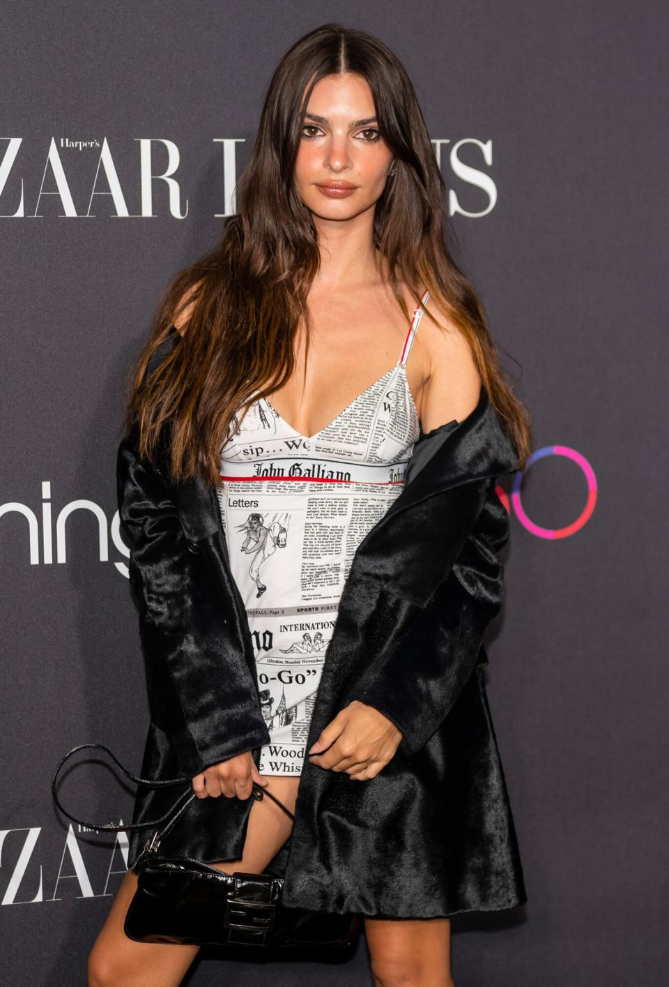 Emily Ratajkowski attends Harper's BAZAAR Global ICONS Portfolio and Bloomingdale's 150th Anniversary at Bloomingdale's on September 09, 2022 in New York City